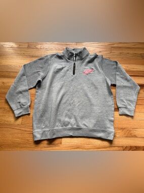 Detroit Red Winds Mens Half-Zip Size XL